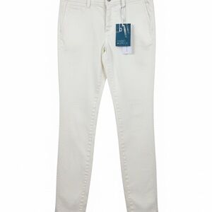 Market & Spruce Off-White Skinny Jeans